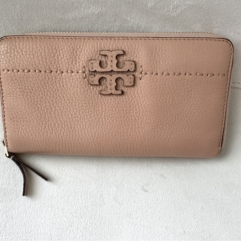 Tory Burch McGraw Zip Continental Wallet